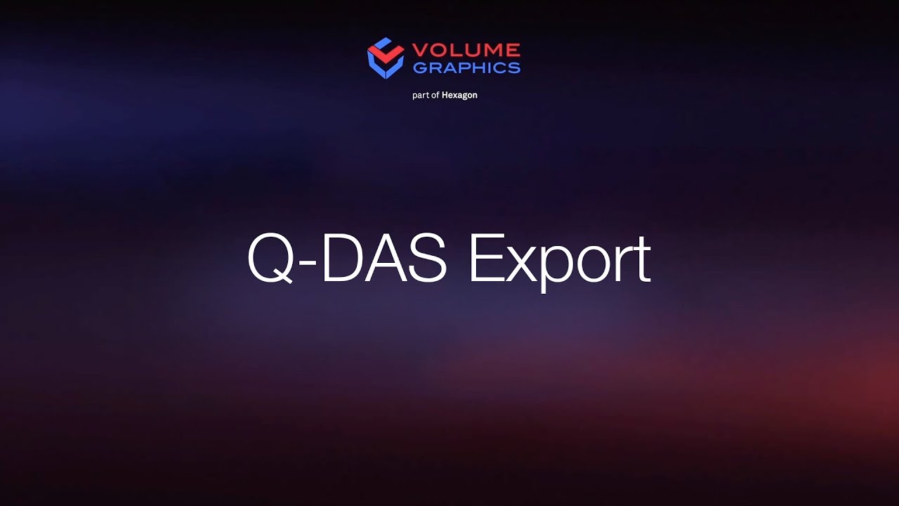 Q-DAS Export